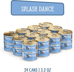 Weruva Cats in the Kitchen Splash Dance Chicken & Ocean Fish Au Jus Grain-Free Canned Cat Food, 3.2-oz, case of 24 slide 2 of 9