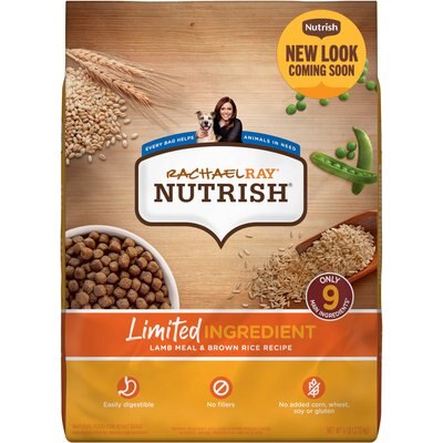 Rachael Ray Nutrish Rachael Ray Nutrish Just 6 Natural Lamb & Rice Dry Dog Food, 6-lb bag