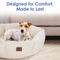 Show in main carousel: American Kennel Club Donut Bolster Dog Bed, Tan, 20-in slide 7 of 7