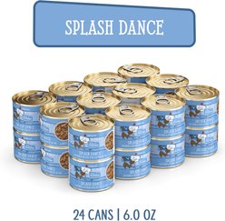 Weruva Cats in the Kitchen Splash Dance Chicken & Ocean Fish Au Jus Grain-Free Canned Cat Food, 6-oz, case of 24 slide 2 of 9