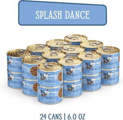 Show full view: Weruva Cats in the Kitchen Splash Dance Chicken & Ocean Fish Au Jus Grain-Free Canned Cat Food, 6-oz, case of 24 slide 3 of 13