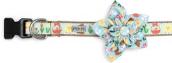 The Worthy Dog Hoppy Easter Dog Collar, Blue, X-Large: 17 to 23-in neck, 1-in wide slide 2 of 4