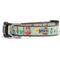 Show in main carousel: The Worthy Dog Hoppy Easter Dog Collar, Blue, Medium: 11 to 17-in neck, 1-in wide slide 2 of 4