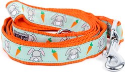 The Worthy Dog Bunnies Dog Lead, Mint Green, Large: 5-ft long, 1-in wide