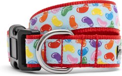 The Worthy Dog Jelly Beans Dog Collar, Blue, Small: 8 to 14-in neck, 5/8-in wide