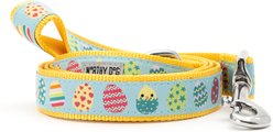 The Worthy Dog Easter Eggs Dog Lead, Blue, Large: 5-ft long, 1-in wide