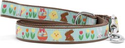 The Worthy Dog Hoppy Easter Dog Lead, Blue, Large: 5-ft long, 1-in wide