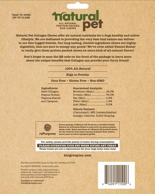 Show full view: Natural Pet Collagen Donut Natural Dog Chew Treat slide 3 of 3