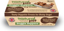 Natural Pet Doggie Dippers Carob Flavored Peanut Butter Dog Treats, 3.5-oz tray