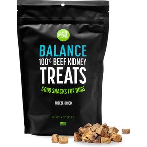 Get Joy Superfood Beef Organ Kidney High Protein, Grain & Gluten-Free Freeze-Dried Dog Treats, 4-oz bag