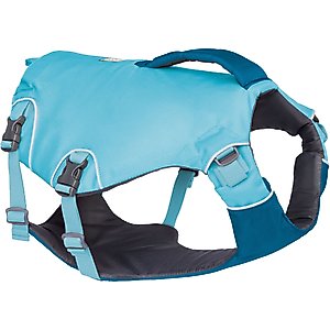 Ruffwear Confluence Dog Life Jacket, Biolumin Blue, Medium