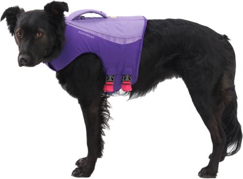 Show full view: Ruffwear Float Coat Dog Life Jacket, Purple Lily, Large slide 3 of 8
