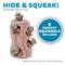 Show in main carousel: Outward Hound Hide-A-Squirrel Interactive Squeaky Puzzle Plush Dog Toy, X-Large slide 3 of 11