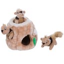 Outward Hound Hide A Squirrel Squeaky Puzzle Plush Dog Toy, Small
