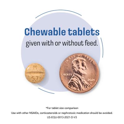 Show full view: Equioxx (Firocoxib) Tablets for Horses, 57 mg, 30 Tablets slide 6 of 9