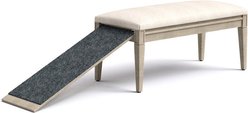 OIC Pet Barkley Cat & Dog Bench Ramp, Canyon Gray