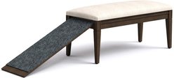 OIC Pet Barkley Cat & Dog Bench Ramp, Black Walnut