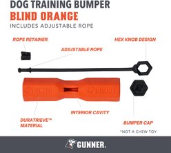 GUNNER Bumper Dog Training Tool, Orange slide 2 of 7