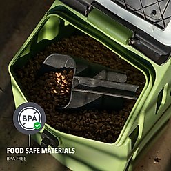 GUNNER Food Crate Dog Food Storage Container, Duck Green, 30-lb slide 2 of 7
