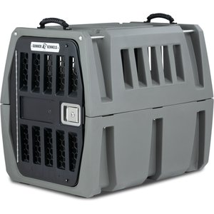 GUNNER G1 Double-Walled Dog Kennel, Gunmetal, Intermediate