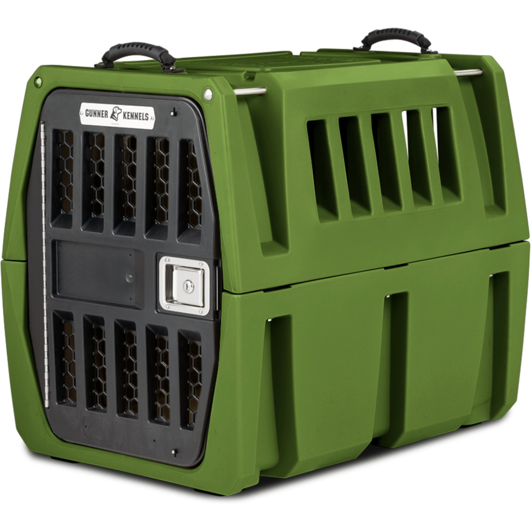 GUNNER G1 Double-Walled Dog Kennel, Duck Green, Intermediate