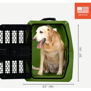 GUNNER G1 Double-Walled Dog Kennel, Duck Green, Intermediate