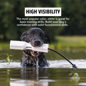 GUNNER Bumper Dog Training Tool, White