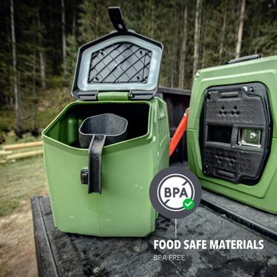 Show full view: GUNNER Food Crate Dog Food Storage Container, Duck Green, 50-lb slide 7 of 8