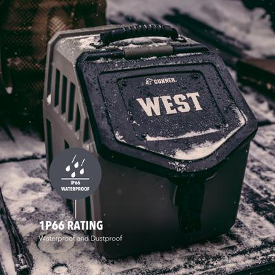 Show full view: GUNNER Food Crate Dog Food Storage Container, Gunmetal, 30-lb slide 4 of 8