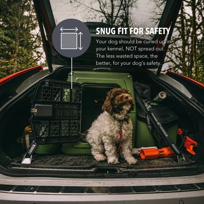 Show full view: GUNNER G1 Double-Walled Dog Kennel, Duck Green, Medium slide 2 of 7