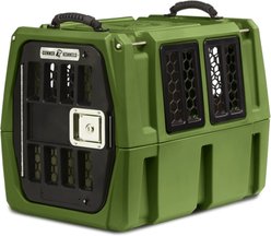 GUNNER G1 Double-Walled Dog Kennel, Duck Green, Small