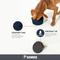 Show in main carousel: GUNNER Spill-Proof Lid Non-Skid Plastic Dog Bowl, Navy slide 3 of 8