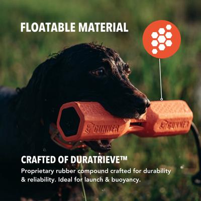 Show full view: GUNNER Bumper Dog Training Tool, Orange slide 7 of 7