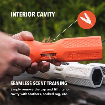 Show full view: GUNNER Bumper Dog Training Tool, Orange slide 6 of 7