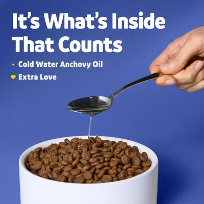 Show full view: Vibeful Omega-3 Fish Oil Liquid Skin & Coat Supplement for Dogs, 16-oz, bundle of 3 slide 6 of 10