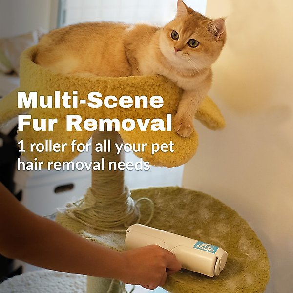 Show full view: Delomo Pet Hair Remover, White slide 5 of 11