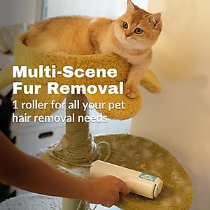 Delomo Pet Hair Remover, White