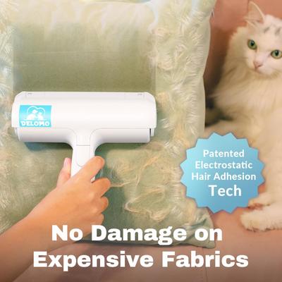 Show full view: Delomo Pet Hair Remover, White slide 3 of 11