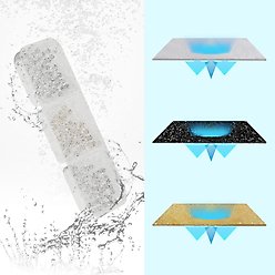 PATPET Cordless Rechargeable Cat Water Fountain Replacement Filters, White, 4 count slide 2 of 2