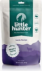 Little Hunter Lamb Recipe Grain-Free Freeze-Dried Dog Food, 15-oz bag