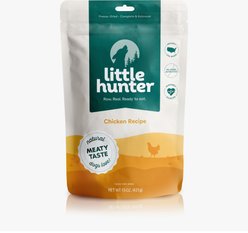 Little Hunter Raw Chicken Recipe Grain-Free Freeze-Dried Dog Food, 15-oz bag