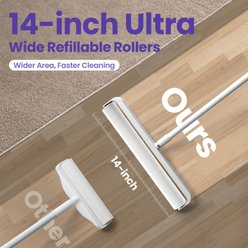 Delomo Extendabe Handle 14-in Pet Hair Remover slide 2 of 6