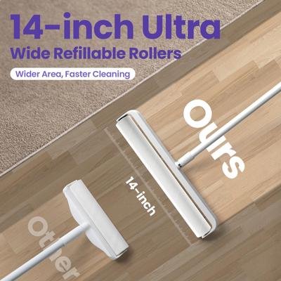 Show full view: Delomo Extendabe Handle 14-in Pet Hair Remover slide 6 of 7