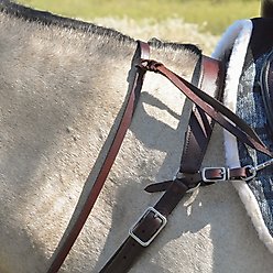 Circle Y Adjustable Trail Rein, Walnut, 5/8-in slide 2 of 2