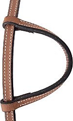Circle Y Oakwood One Ear Horse Headstall, Heavy Oil, 33 to 41-in slide 2 of 4