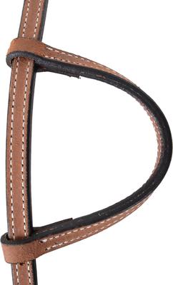 Show full view: Circle Y Oakwood One Ear Horse Headstall, Heavy Oil, 33 to 41-in slide 2 of 4