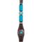 Show in main carousel: Circle Y Turquoise Roundup Futurity Horse Browband, 1/2 to 5/8-in, Chocolate slide 3 of 5