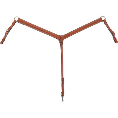 Circle Y Circle Y Straight Shell Horse Breast Collar, 1 1/2-in, Regular Oil