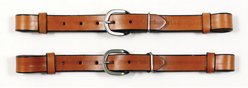 Circle Y Horse Breast Collar Tugs, 2 count, Regular Oil, 1-in