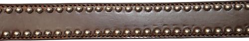 Show full view: Circle Y Spot Accent Horse Breast Collar, Walnut, 1 1/2-in slide 2 of 2